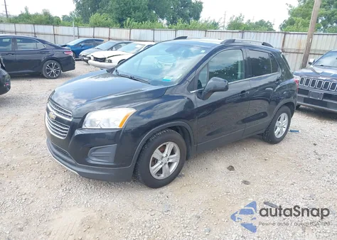 2016 Chevrolet Trax Lt из США, поврежденный, VIN KL7CJLSB5GB734252